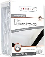 Vista 18 de Guardmax Jersey Knitted Sleeper Sofa Size Mattress Protector - Waterproof & Dust Mite Proof Mattress Cover with Stretchable Pockets - Soft