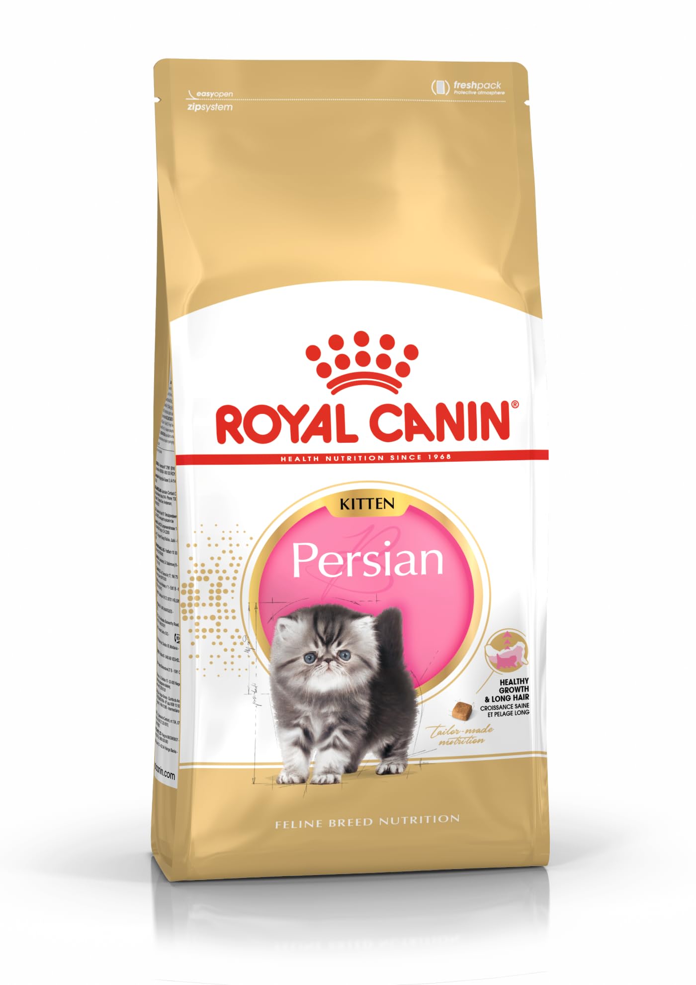 Royal Canin Persian Kitten Food, 1 Kg, Dry Food, Supports Healthy Growth & Long Hair, Digestive Health, and Immunity System