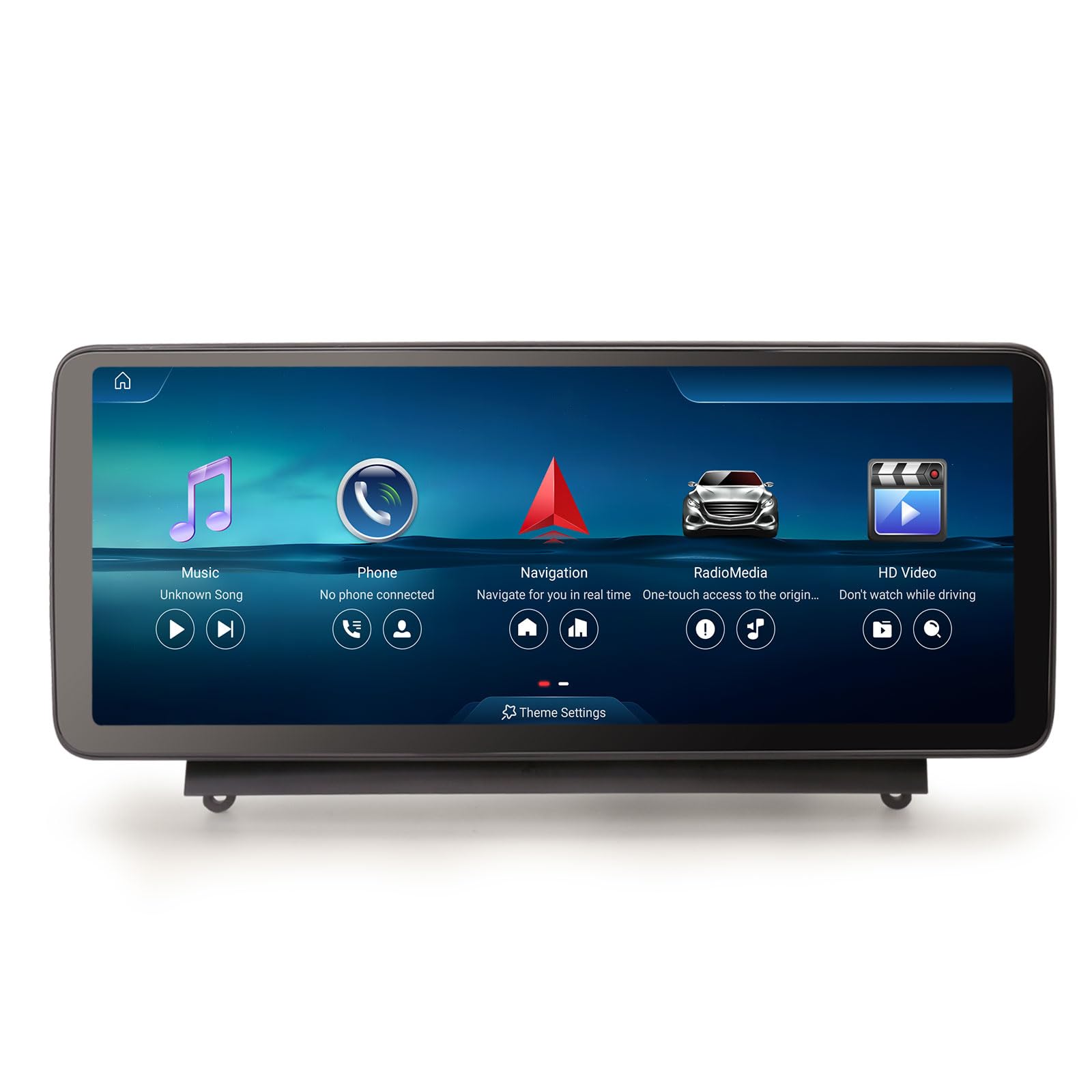 Erisin Qualcomm 8GB+128GB Android 16 Autoradio Bluetooth GPS Navigatore per Mercedes Benz Classe C W204 S204 2008-2010 NTG 4.0 12,3 pollici Schermo IPS CarPlay Android Auto WiFi DAB+ DSP USB Canbus