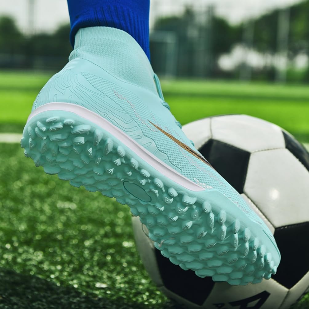 [VimLex] サッカー トレーニングシューズ メンズ レディース 白 黒 サッカーシューズ ジュニア フットサルシュ ーズ サッ