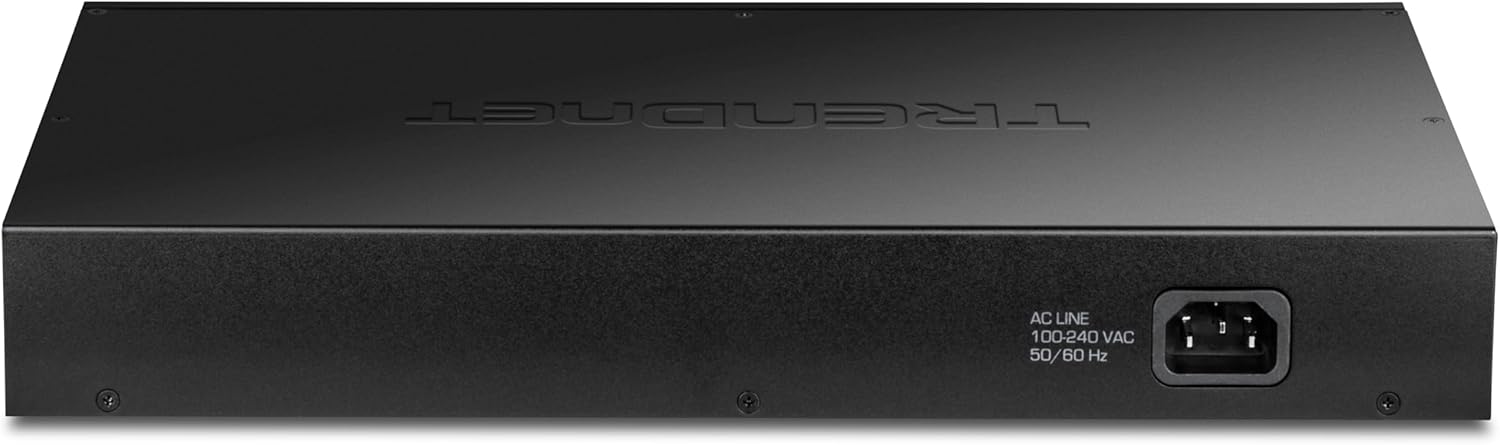 TRENDnet 10-Port Gigabit PoE++ Switch, TPE-BG102g ,8 x Gigabit PoE++ Ports, 2 x Gigabit SFP Ports, 240W PoE Power Budget, 20Gbps, Internal Power Supply, Lifetime Protection, Black