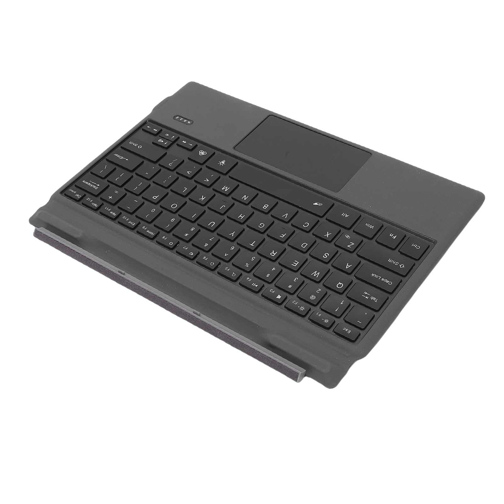 Tastiera Bluetooth Touchpad Custodia per Tastiera Wireless Retroilluminata Staccabile Segnaposto per da Viaggio a Prova di Spruzzi con Touchpad in Vetro per