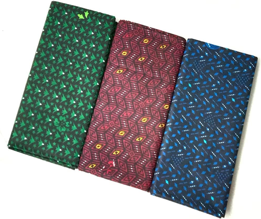 KITEX100% Cotton Economy men's Printed unstitched branded combo Lungi - Pack Of Three - Print are assorted-Blue, Green, Red colour lungies, multi colour, 127 x 200 cm