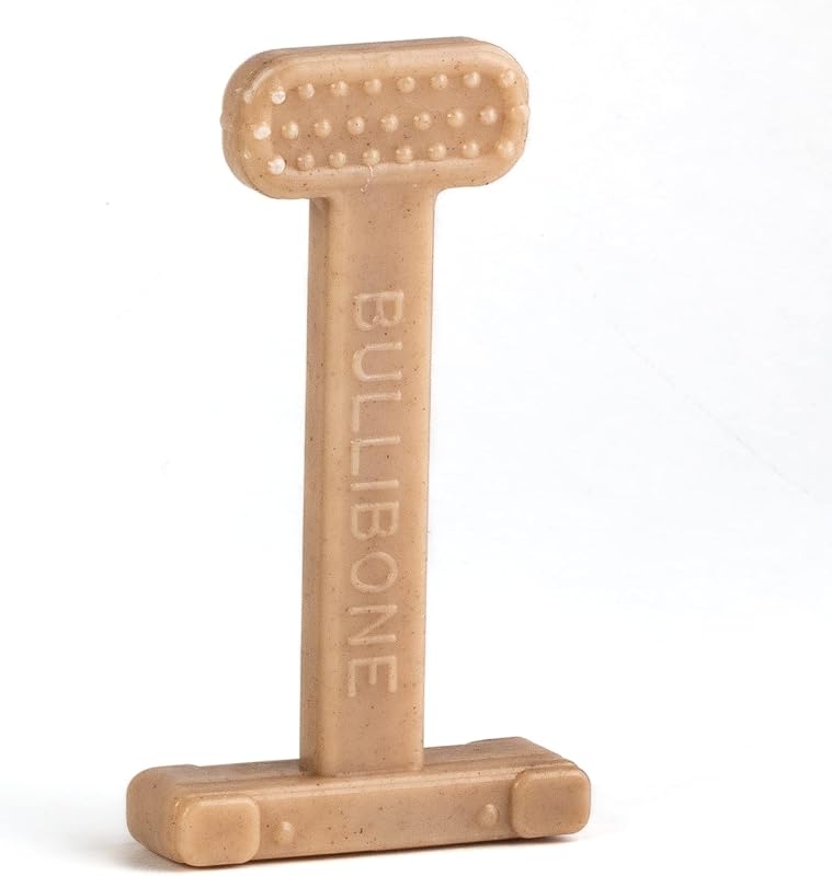 Brinquedo de Nylon para Mastigar Bullibone com Sabor de Bacon para Cães Pequenos – Modelo Bul00-, Unidade