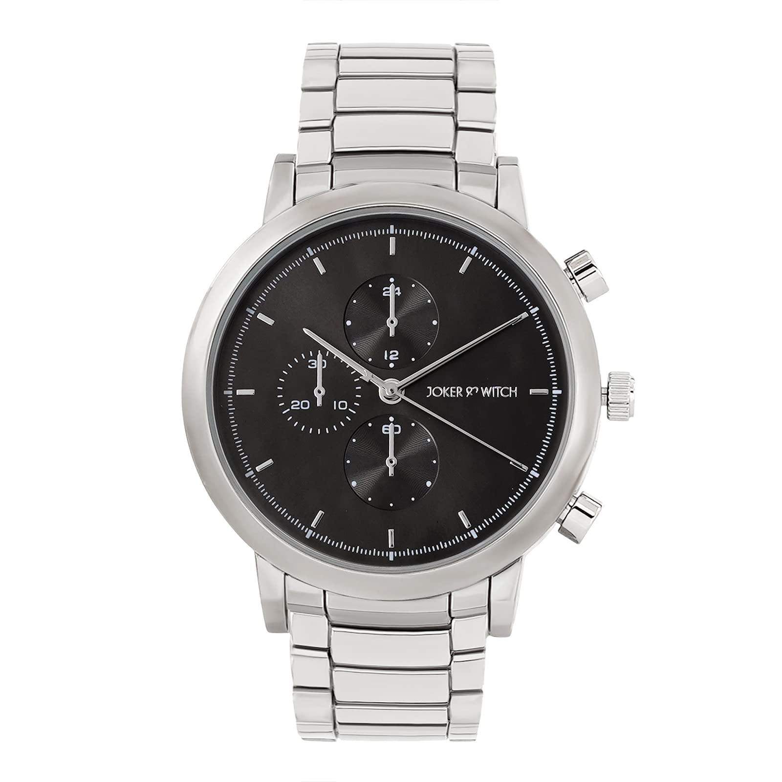 Joker & Witch Pierce Black Dial Silver Metal Alloy Analogue Watch for Men (B0C5MTZ8Y7) Amazon Price History, Amazon Price Tracker