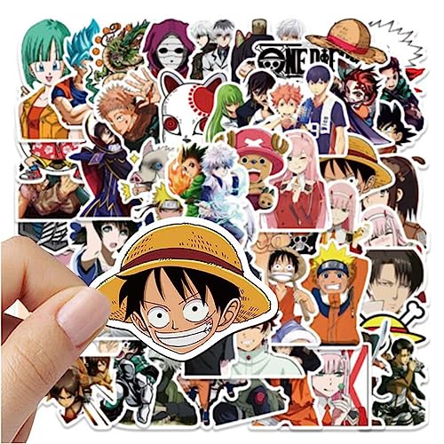 Japanese Anime Stickers, Popular Classic Mixed Stickers, 50pcs Waterproof Vinyl Stickers for Car Phonec Computer Guitar - Image 4