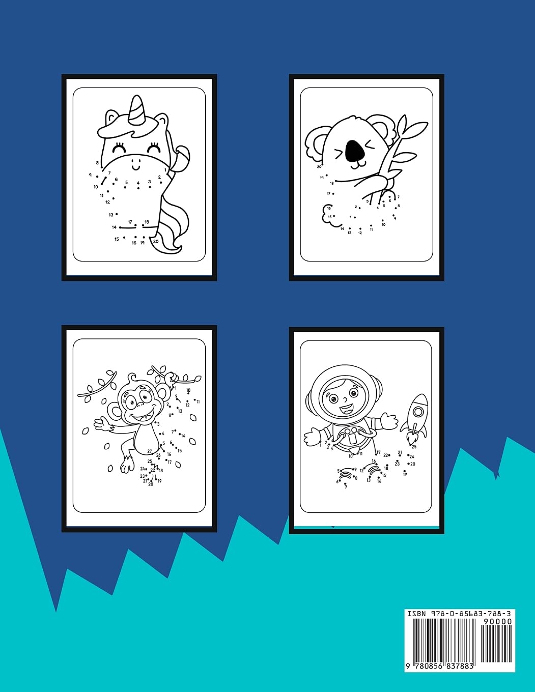 Punkt zu Punkt Buch für Kinder Alter 3-5: Erstaunlich und Spaß Dot to Dot Puzzles für Kinder, Kleinkinder, Jungen und Mädchen