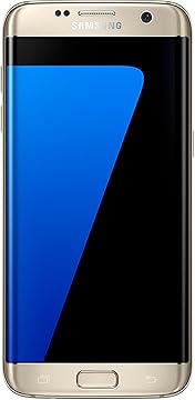 Samsung Galaxy S7 Edge 32GB 5 5in 12MP SIM Free Smartphone in Gold Renewed 
