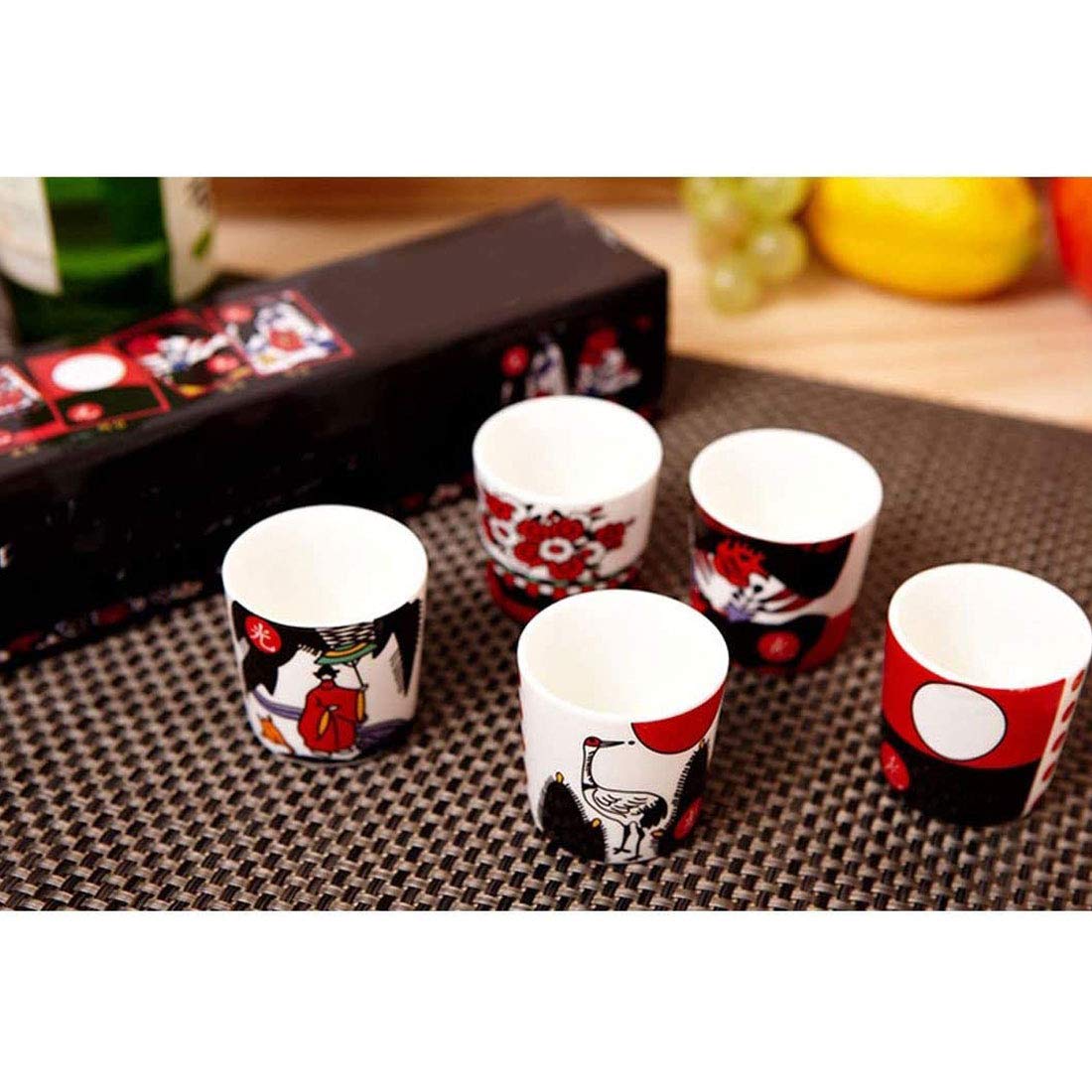 KAKAO FRIENDS Korean Liquor Soju Bomb Glasses 4P Ryan Face Plate Set (beer Glass Cup) I.228752925 - View #8