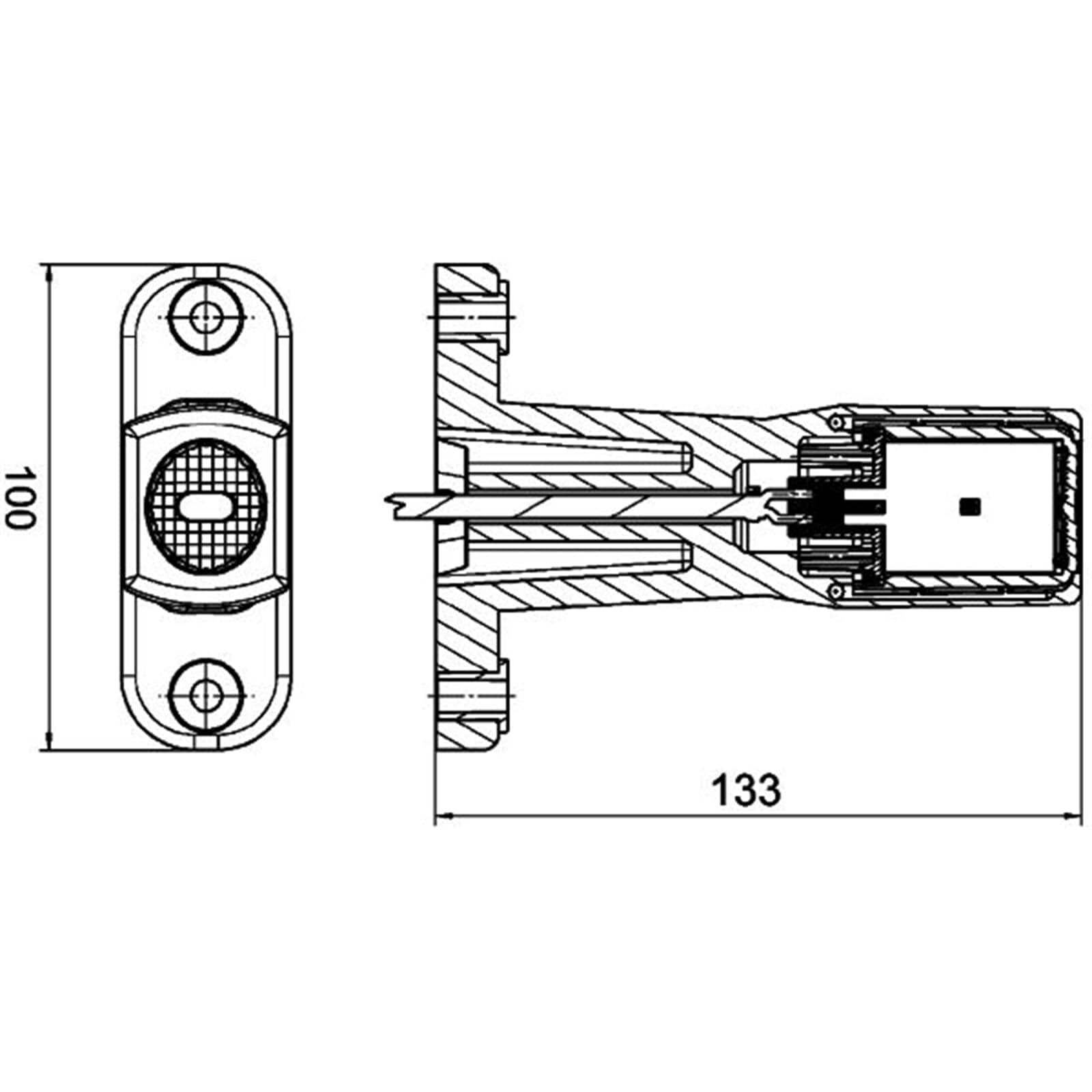 HELLA Światła obrysowe - LED - 12V / 24V - ADR/GGVS/ECE - Przewodu: 3000[mm] - Wtyczki: Wtyk płaski - z prawej/boczna oprawa - 2XS 011 768-061