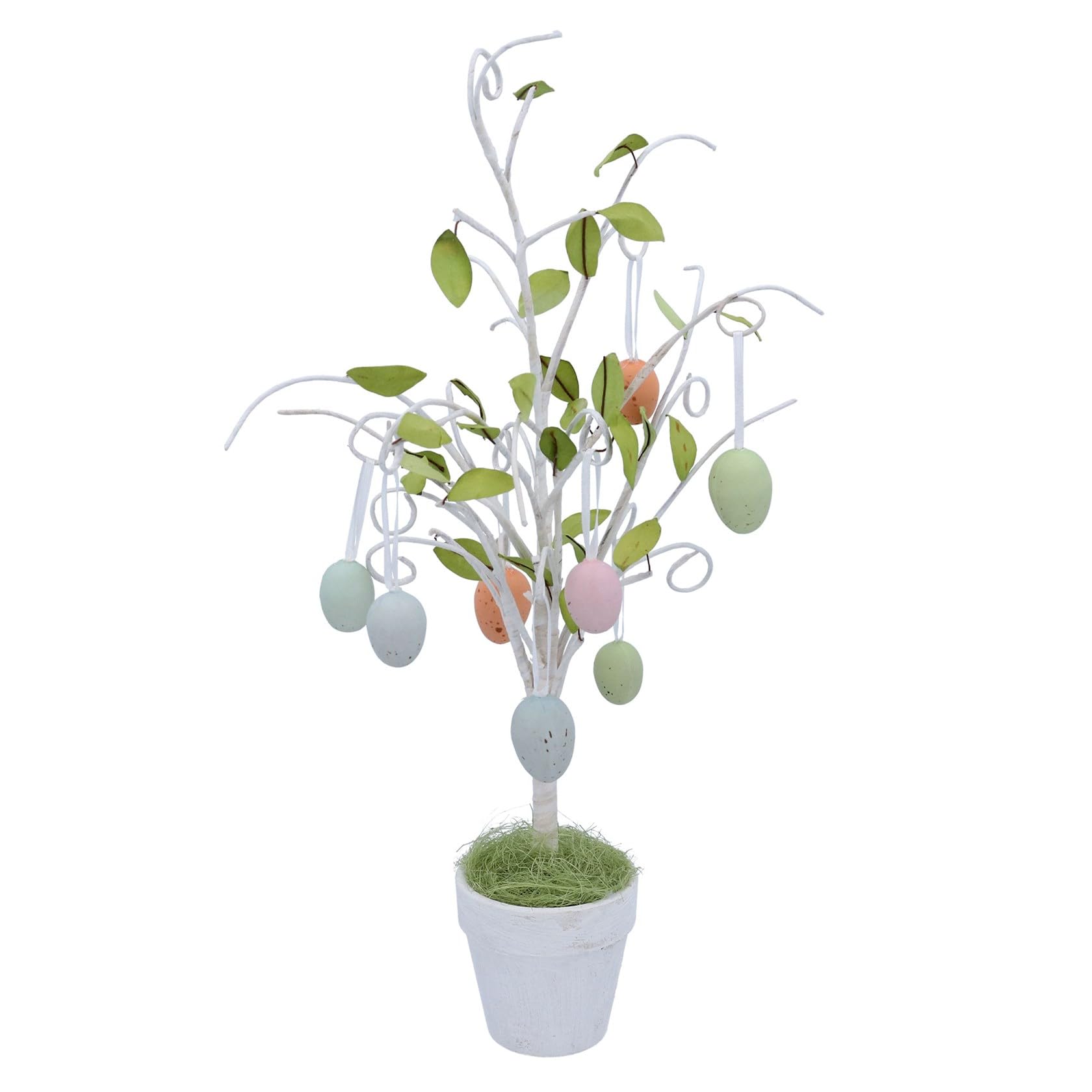 Gisela Graham Pastel Speckled Egg Easter Twig Tree