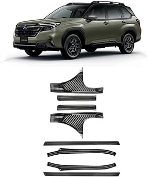 新型フォレスター　Premiumの外装パーツセット Amazon | VKINGER 新型 スバル フォレスター SL系 パーツ セット