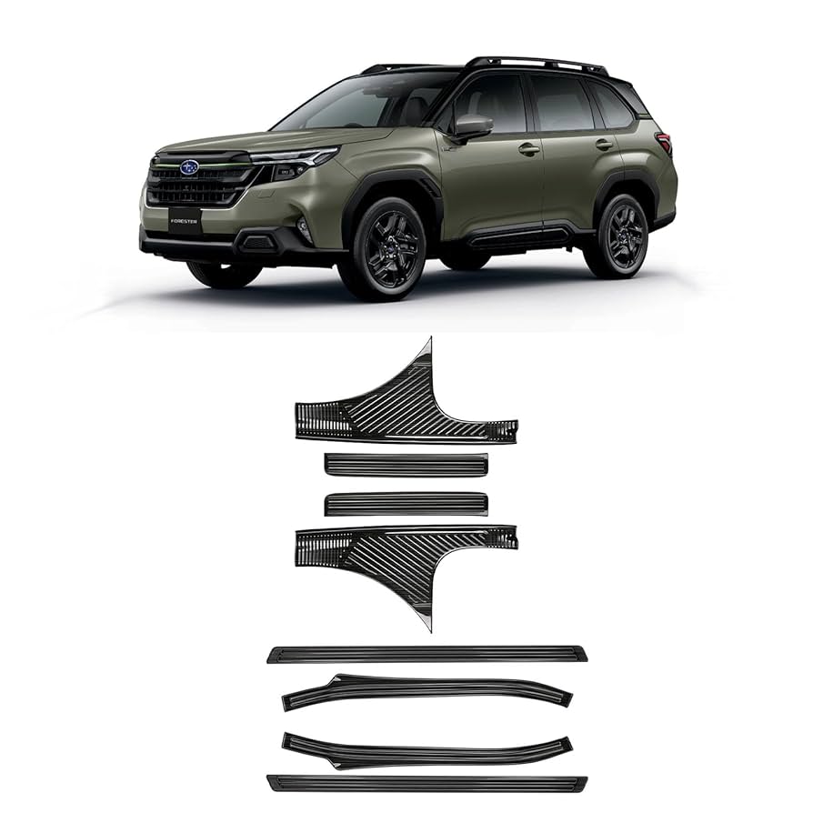 新車外し品　新型フォレスター（SL） バンパーガードセット ブラウン 新車外し品 新型フォレスター（SL） バンパーガードセット