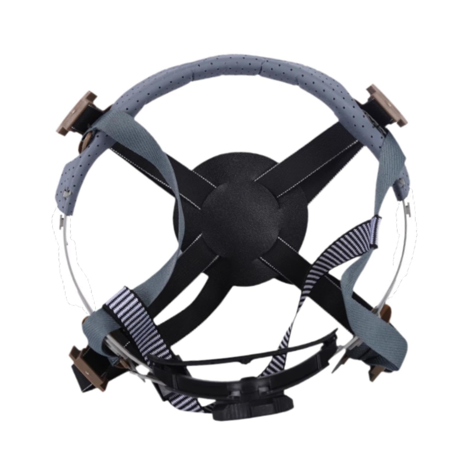 Casco duro de repuesto de 4 puntos con suspensión de trinquete, forro ajustable universal para casco
