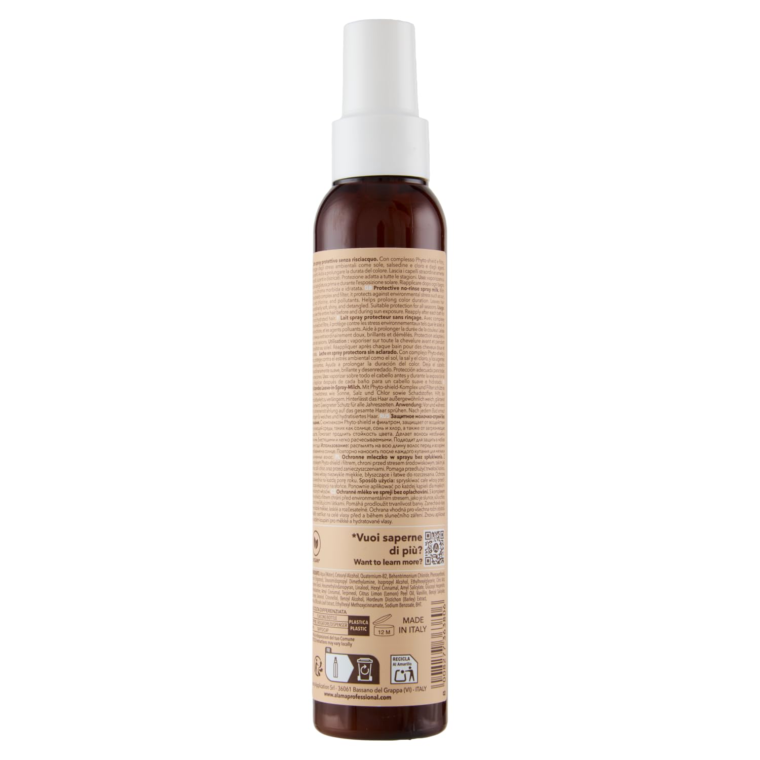 Alama Hydra - Sun Milk Latte Spray Protettivo Solare per Capelli, 150ml