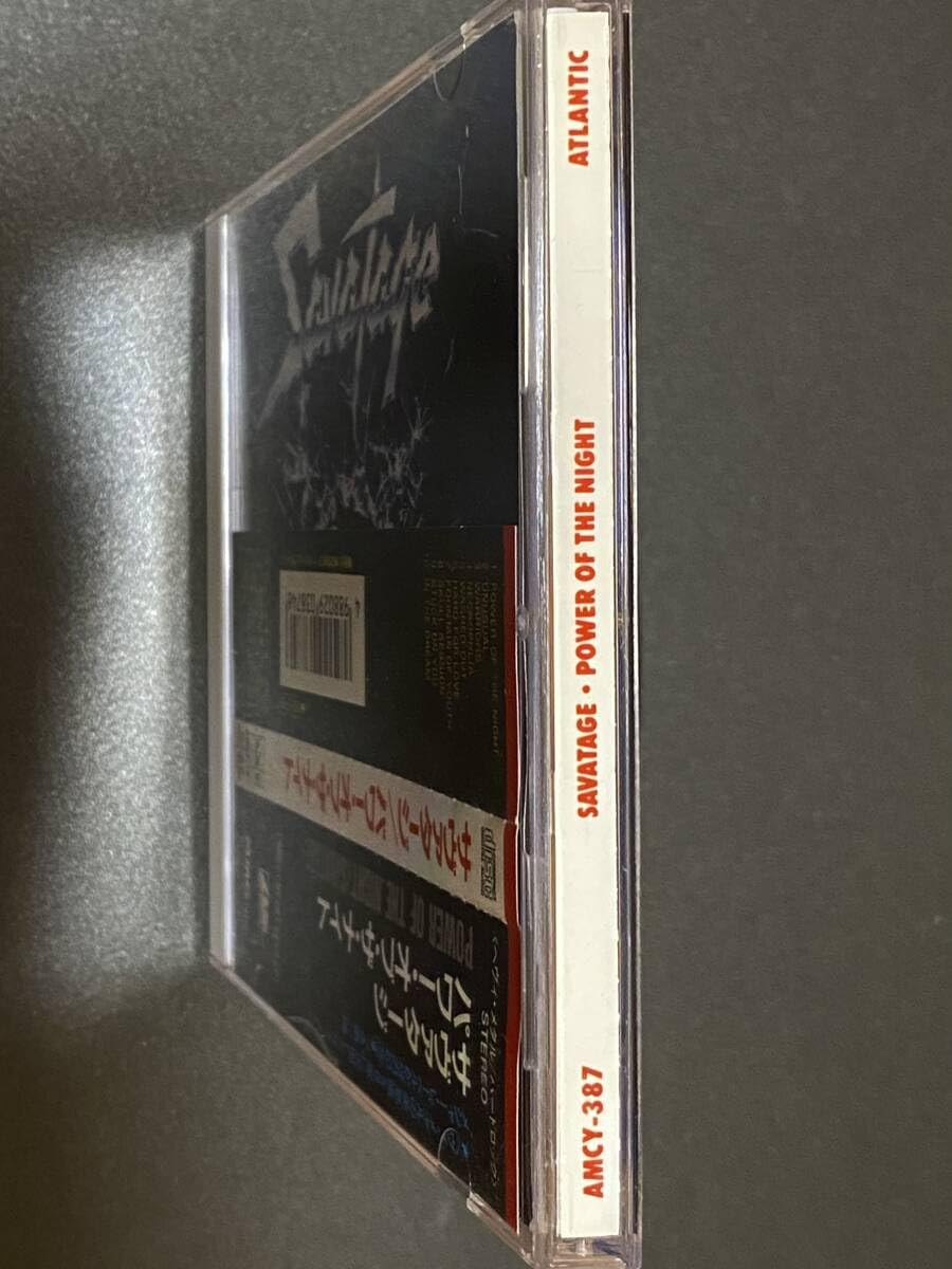 サヴァタージ/パワー・オブ・ザ・ナイト 帯付き 【公式通販】
