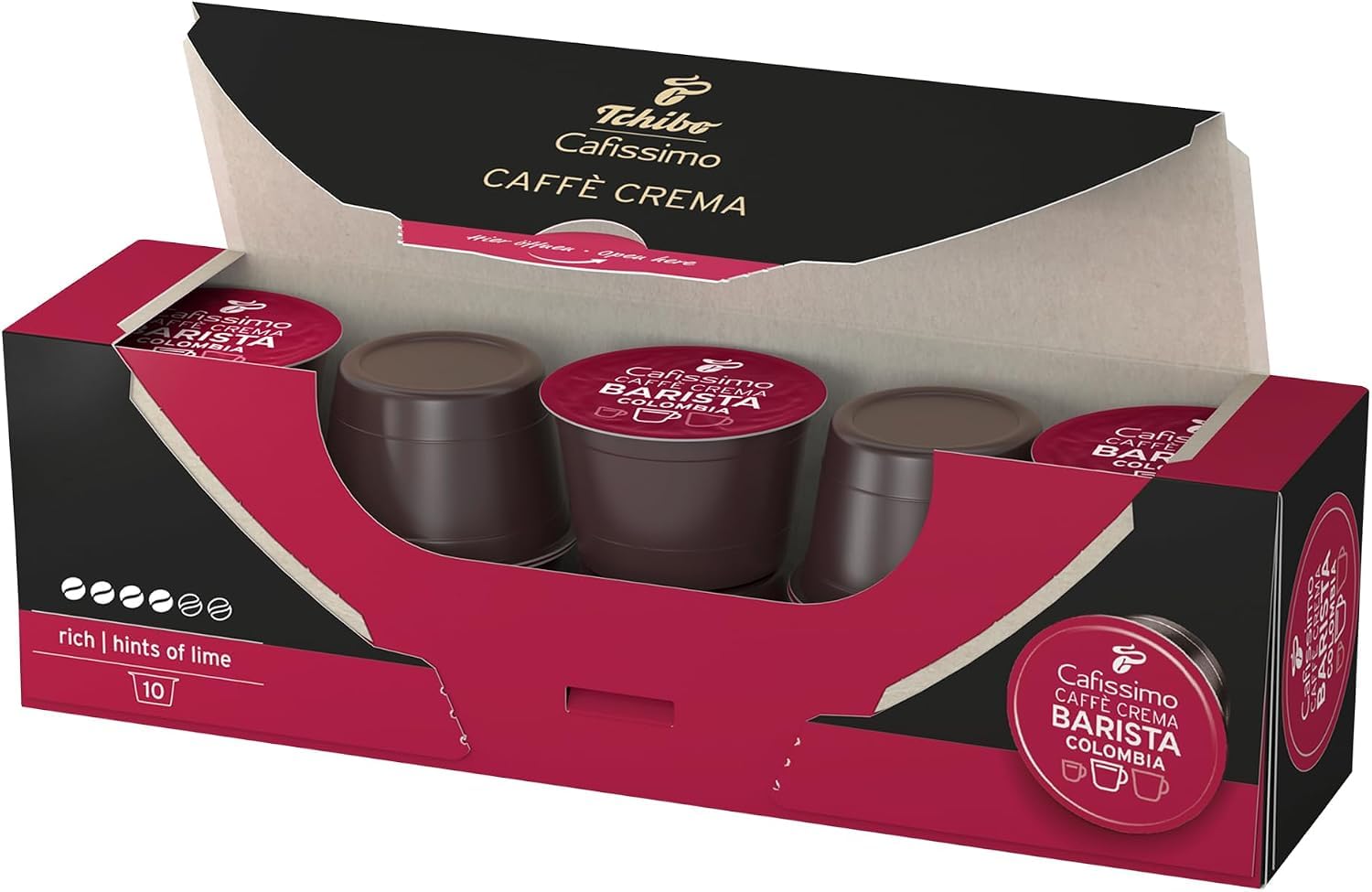 Tchibo Cafissimo Caffè Crema Barista Colombia, 80 Capsule