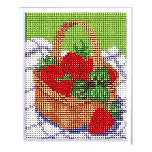 Kit de perlage MotoHiroshi mini-galerie fraises panier MG35 pour création de bijoux uniques
