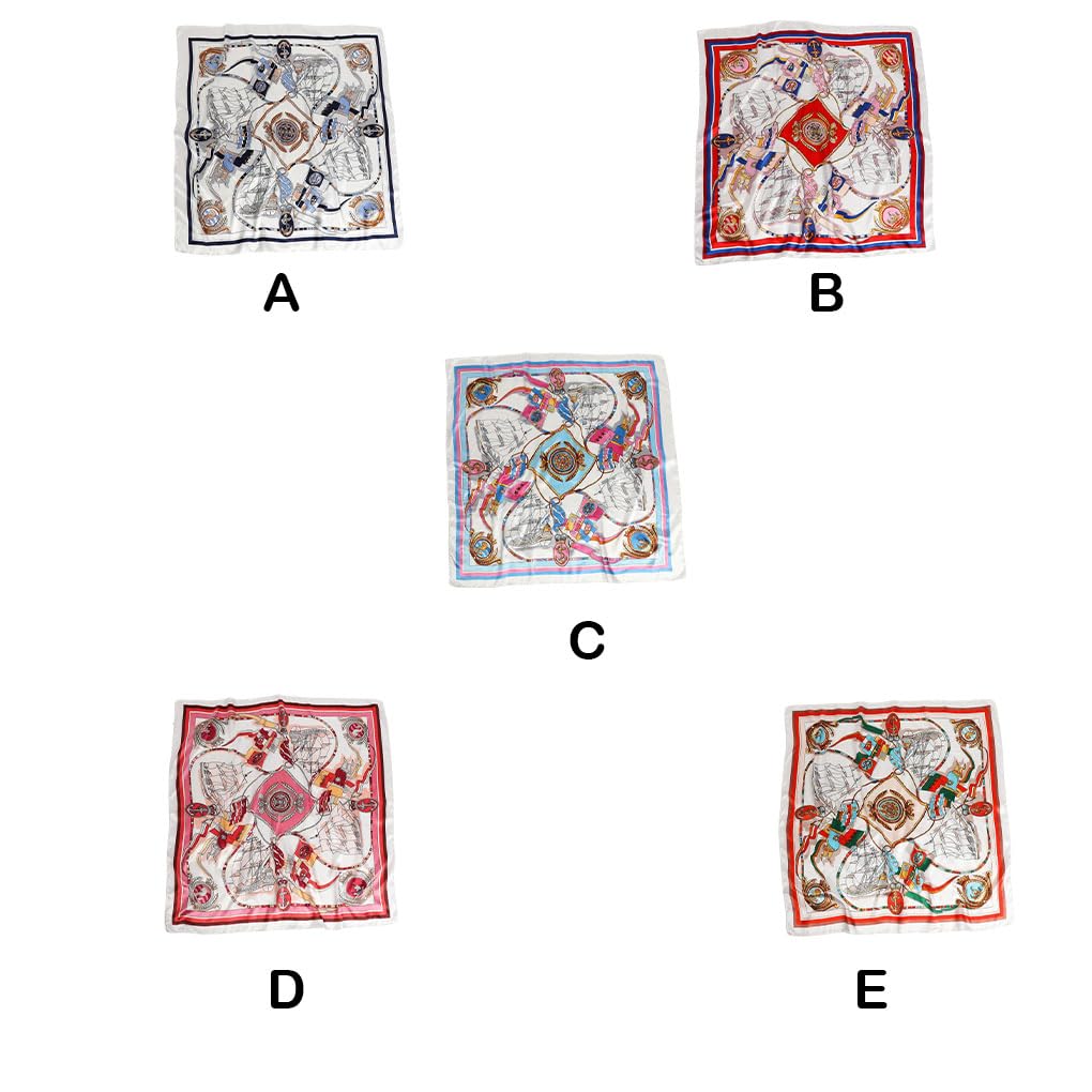 Bandane da donna per la testa, sciarpa da viaggio per feste, accessori fotografici, fascia lavabile, elegante, scialle, fazzoletto da collo, da donna, blu scuro