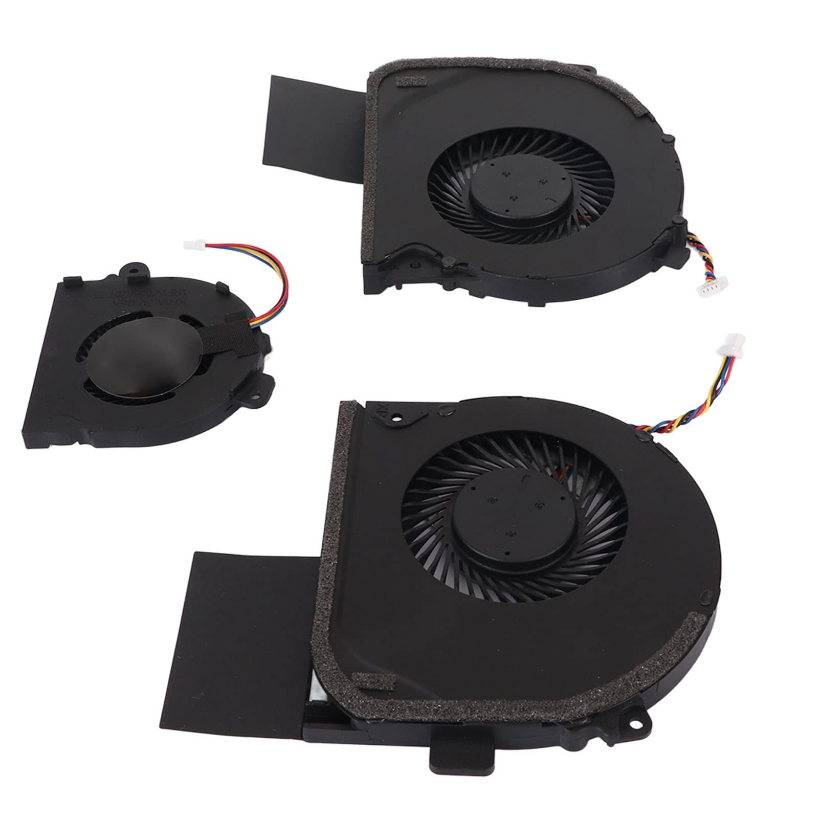 Cuifati 3 Uds CPU GPU Ventilador de Refrigeración de Repuesto para Portátil ASUS ROG Strix GL703GS GL703GS DS74 GL703, Ventilador Interno de 4 Pines para Portátil, Accesorios para