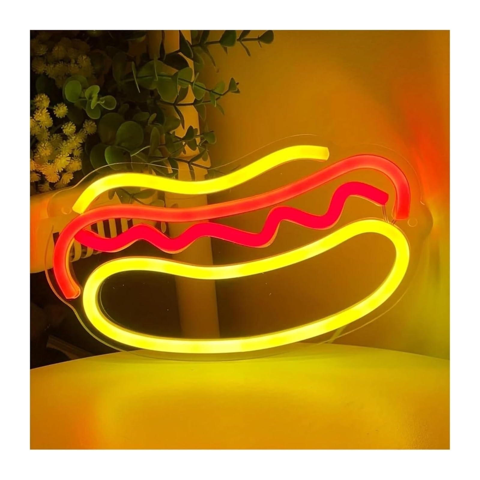Generico Per la decorazione delle feste con insegne al neon, LED da parete per notturne