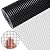 Zevemomo 36" x 50' 1/4inch Hardware Cloth Black Vinyl Coated Chicken Wire Fence Galvanized Welded Mesh Roll for Home Garden Rabbit Cage