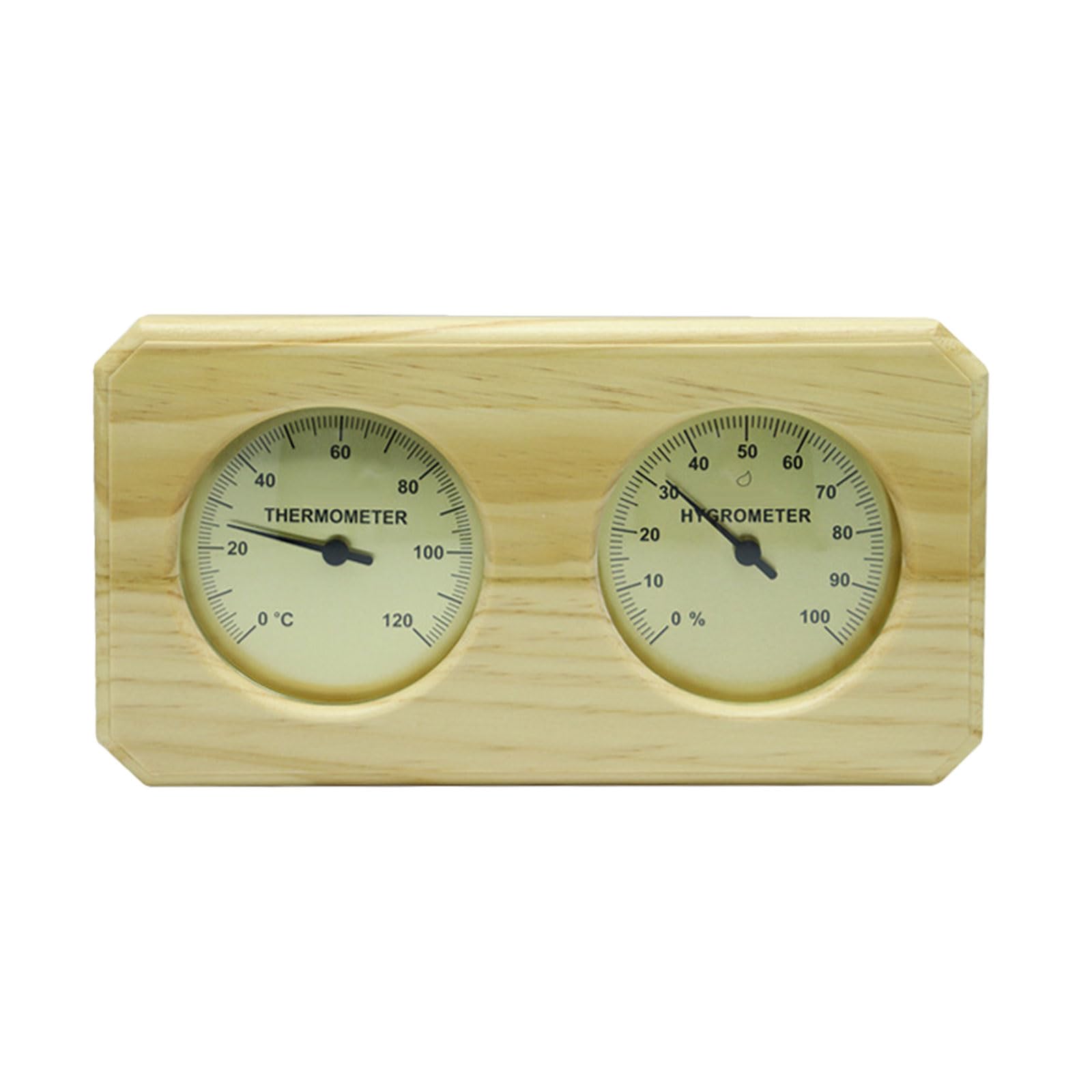 Wall Mounted Temperature Humidity Measurement Meter for Sauna Room Room Thermometer Hygrometer Accurate Display Thermometer Hygrometer Wall Mounted Waterproof Temperature Humidity Measurement
