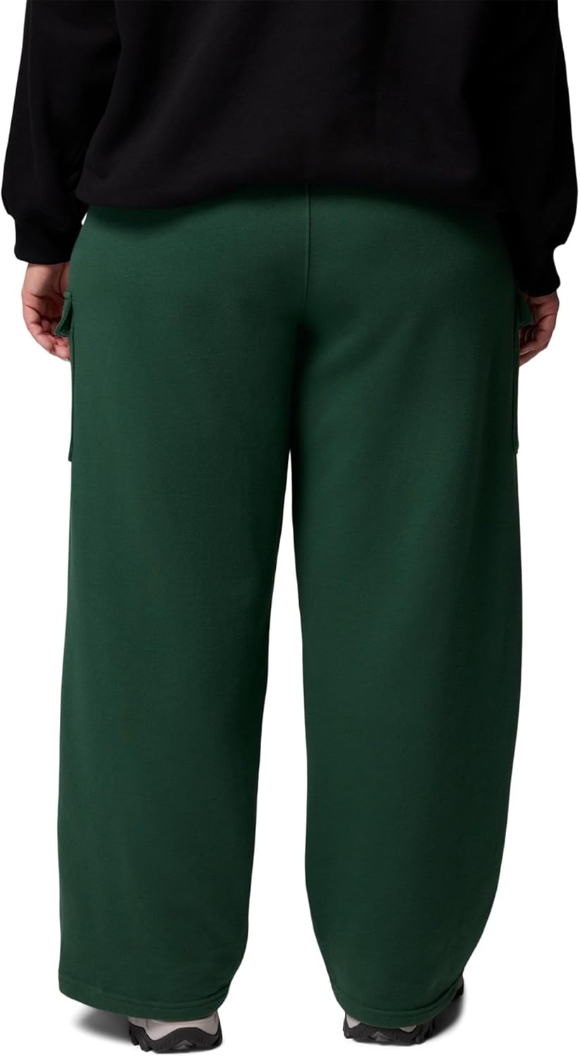 Columbia Womens Aldermore Fleece Cargo Pant, Rain Forest, 3X