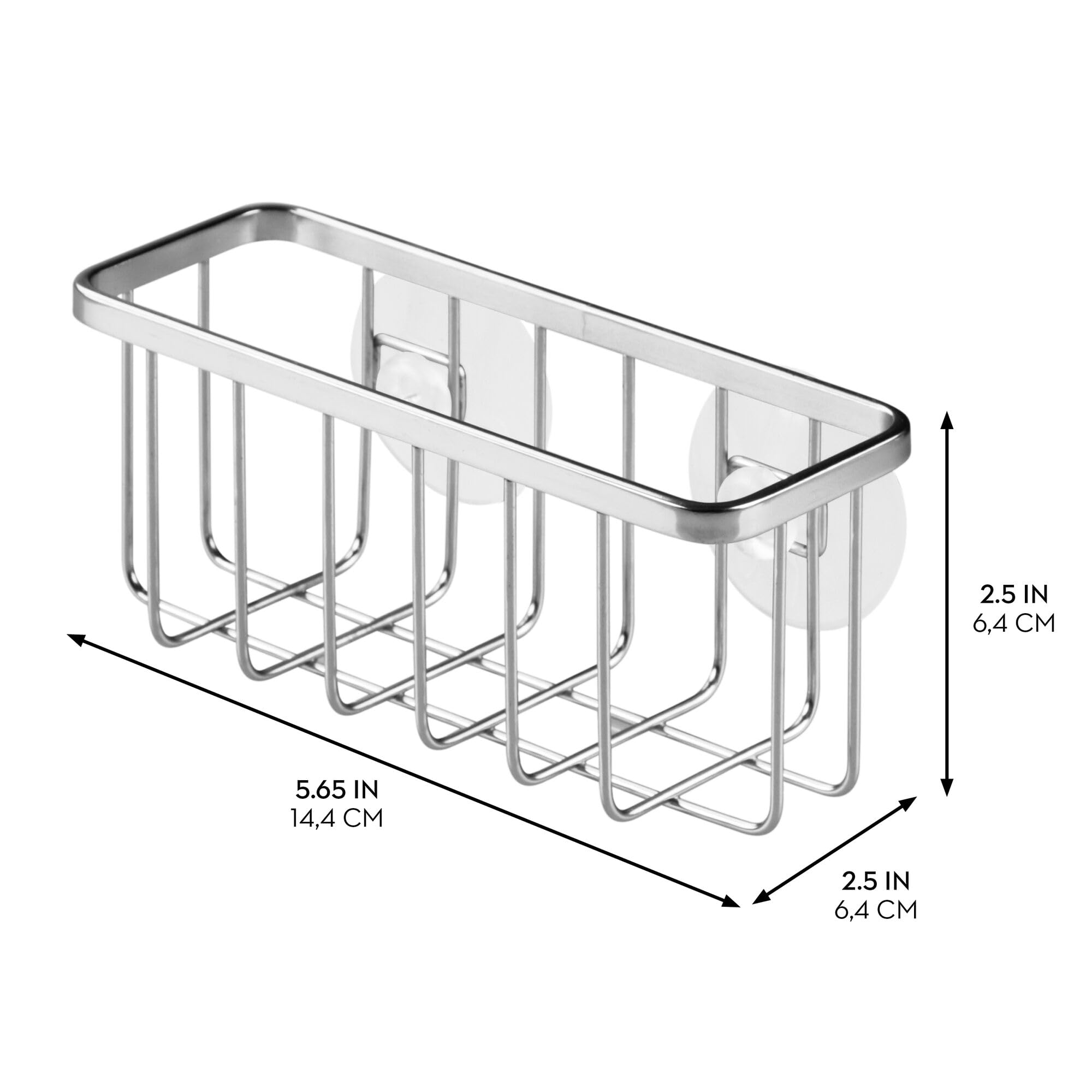 iDesign 25300EU Sinkworks Porte-Eponge Transparent