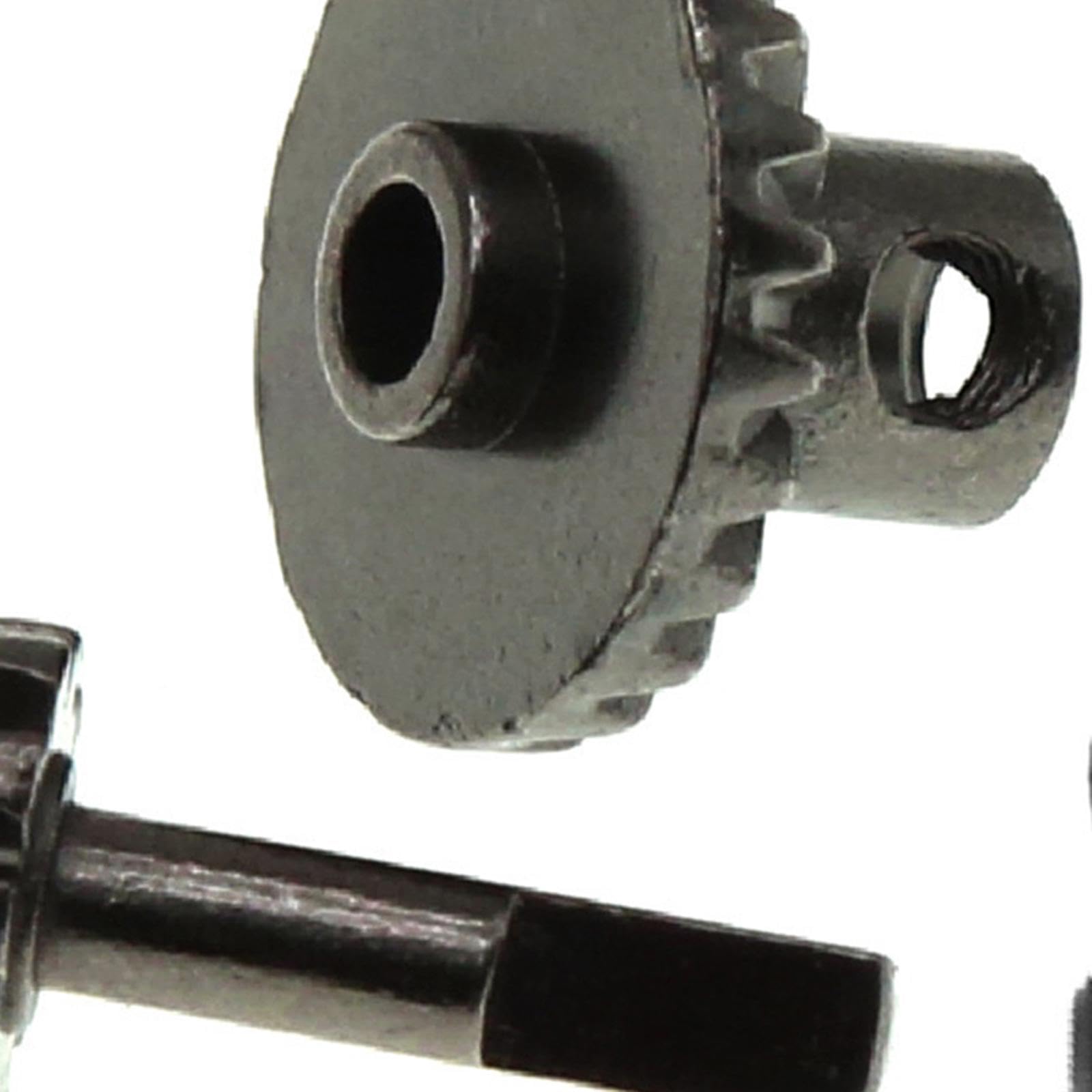 RC Car Axle Gear,Metal,Spare Parts Front Rear Axle Gear, RC Model Vehicle Parts for WPL, D12 C24,1/10 1/16 RC Truck, Black