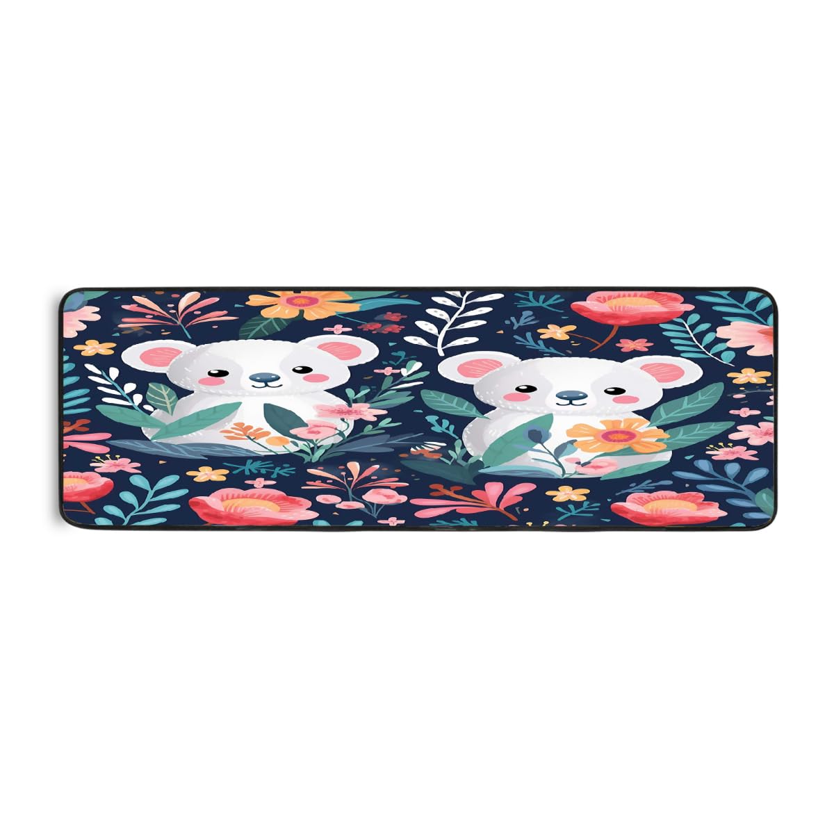 Tapis de cuisine antidérapant anti-fatigue pour évier et couloir