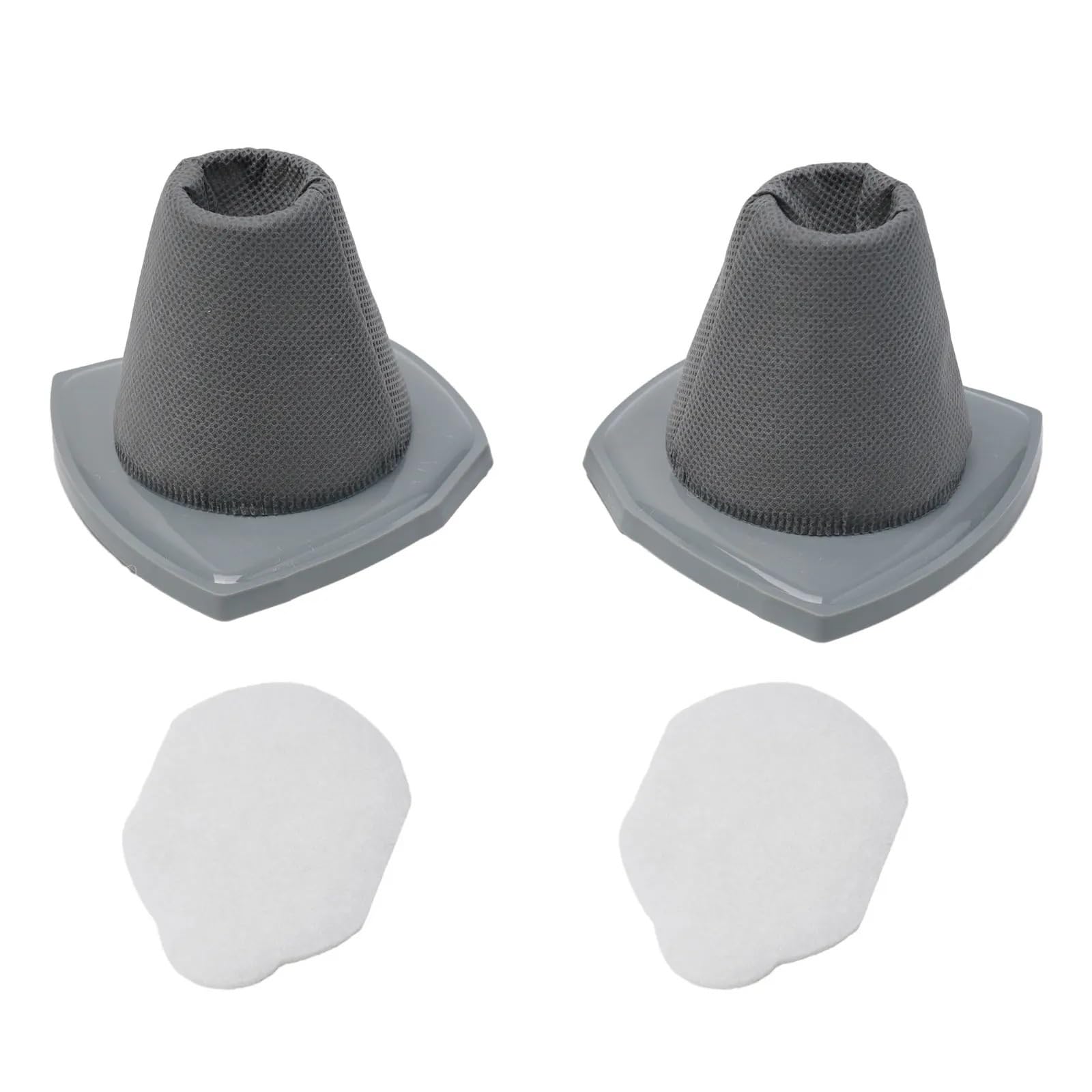 FGFHTFH 2/6pcs Stick Vacuum Filters, Compatible with Eureka NES215A, NES210, N0101 & N0102, Vacuum Cleaner Replacement Filter(2 Pack)