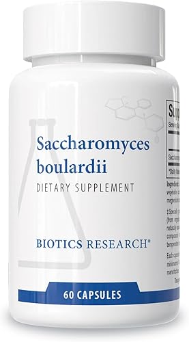 Biotics Research Saccharomyces boulardii Probiotics Supplement - 235 mg/Serving- Supports GI Health Microbial Balance, Healthy Immune & Pathway