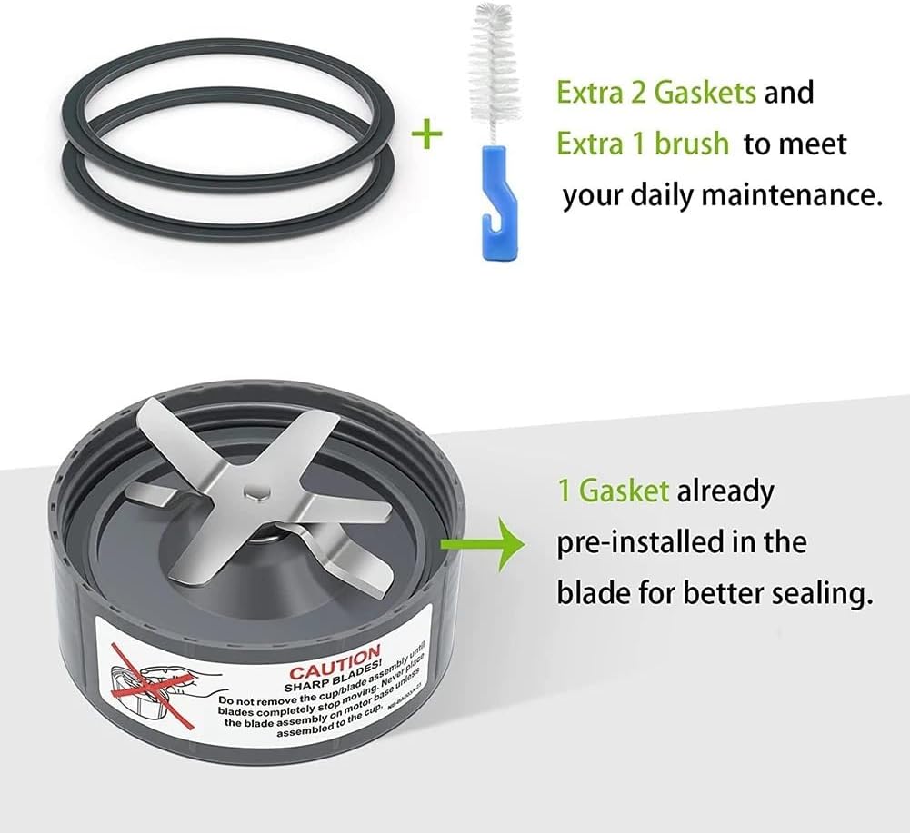 交換部品、Nutribullet用、 600 ワット 900 ワット交換用抽出ブレードブレンダーカップアクセサリー ブレンダーブレー