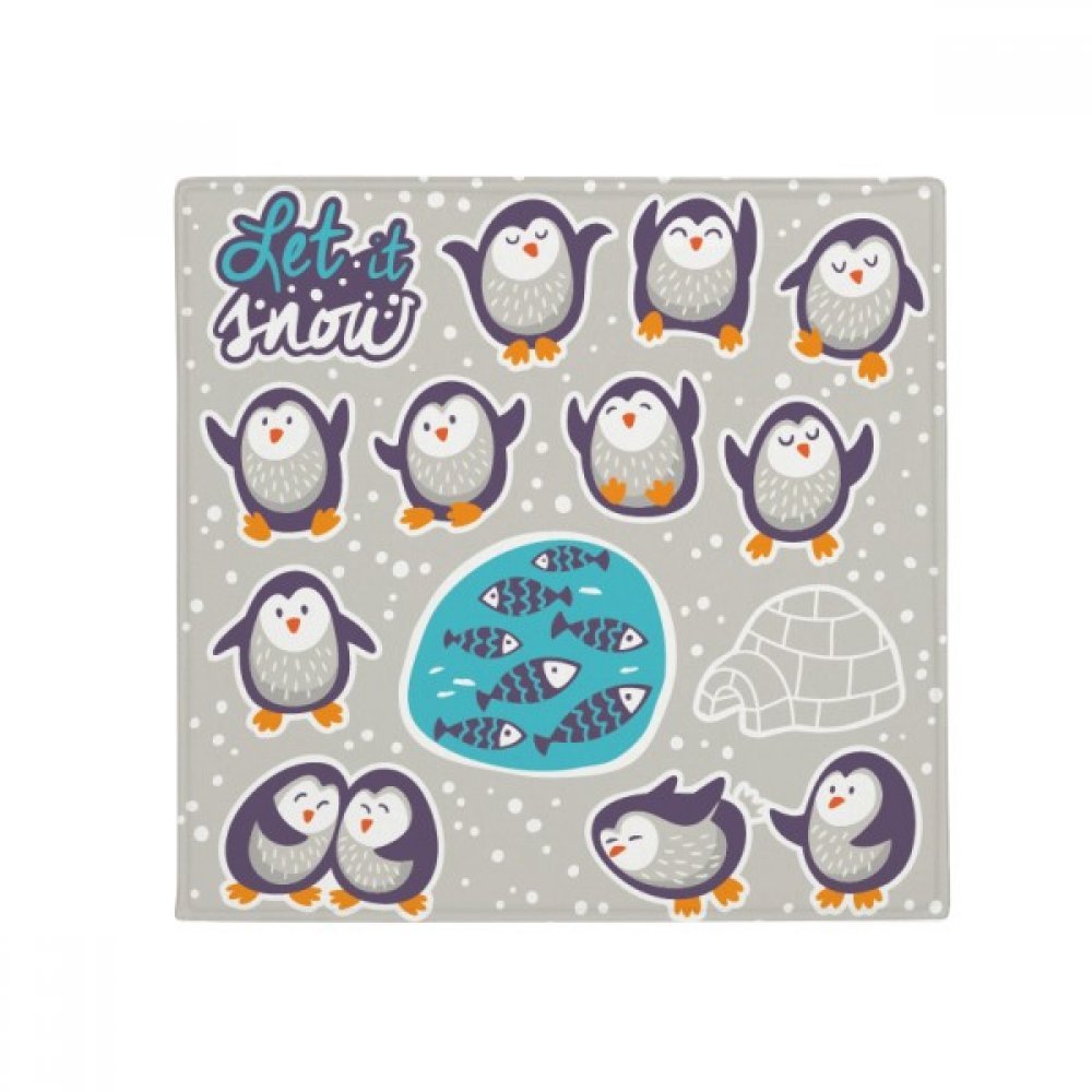 Tapis de sol pingouin 60cm : une idée de cadeau originale pour une crémaillère