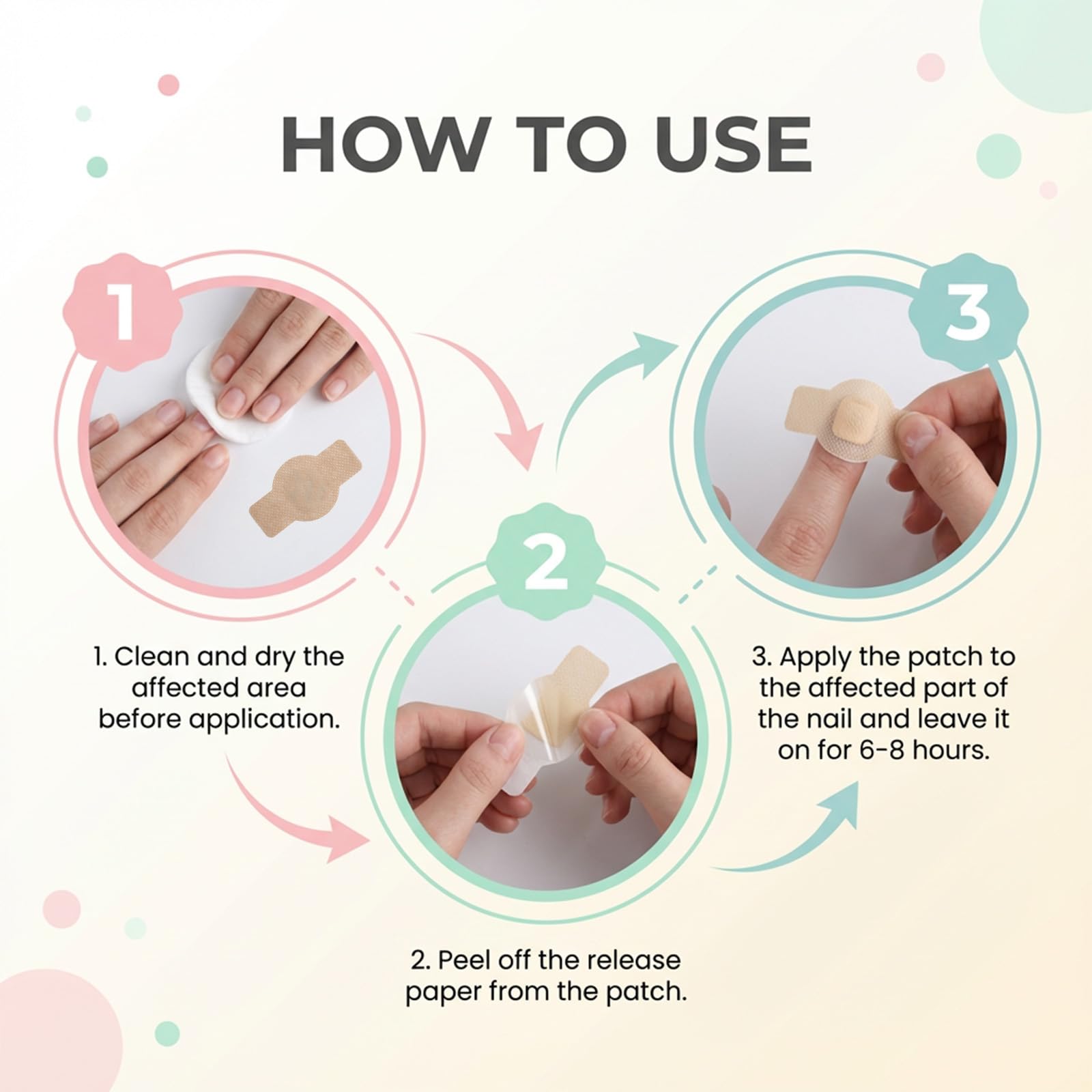 21 Pezzi Fungal Nail Patches con 1 Cuscinetto Antiusura, Cerotti per Micosi Delle Unghie, Micosi Unghie Piede