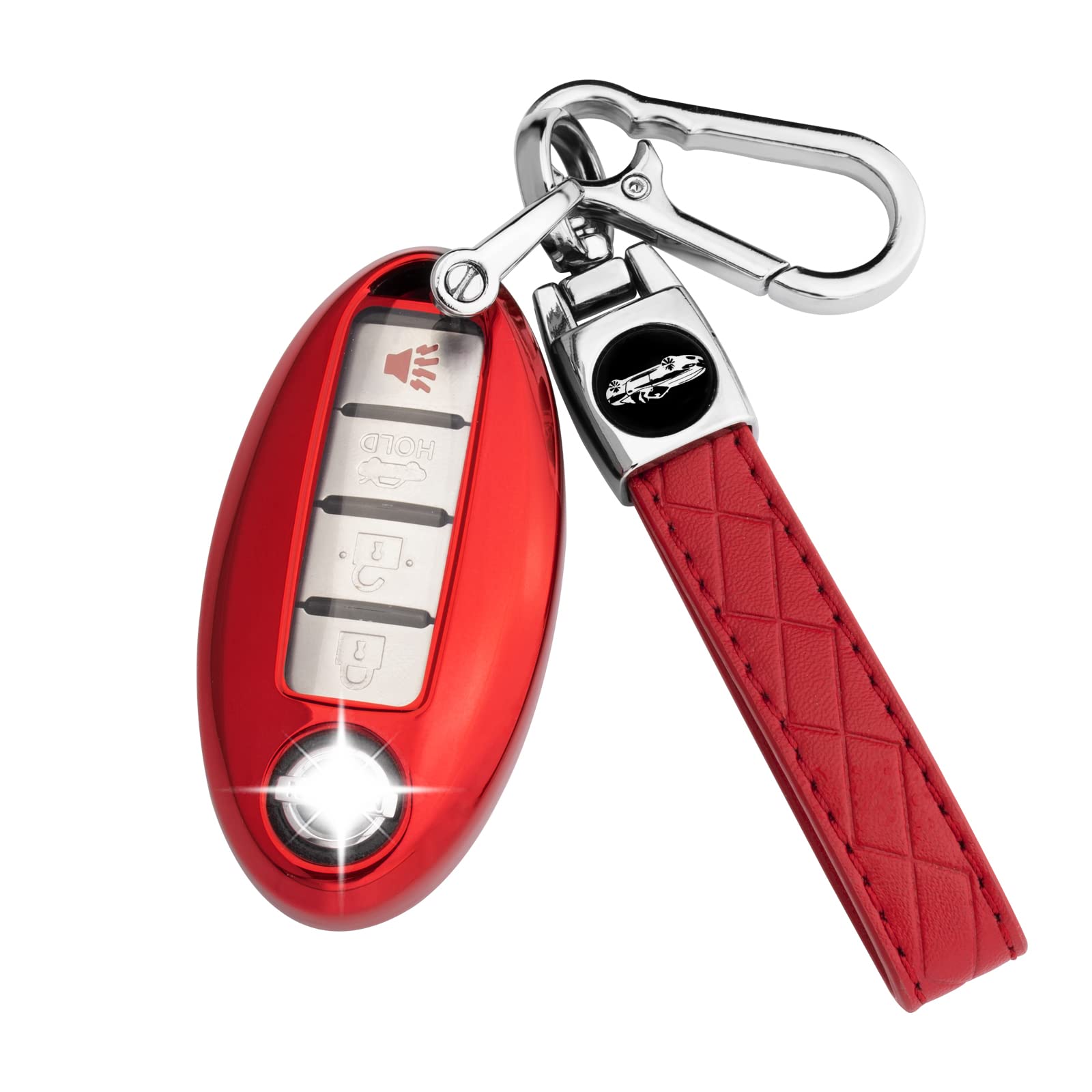 XIYANG TRADE for Nissan Key Fob Cover - key shells | Mubboo
