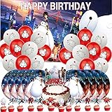 Baymax Party Decorations Supplies Big Hero Plates Birthday Cake Topper Balloons Backdrop Banner