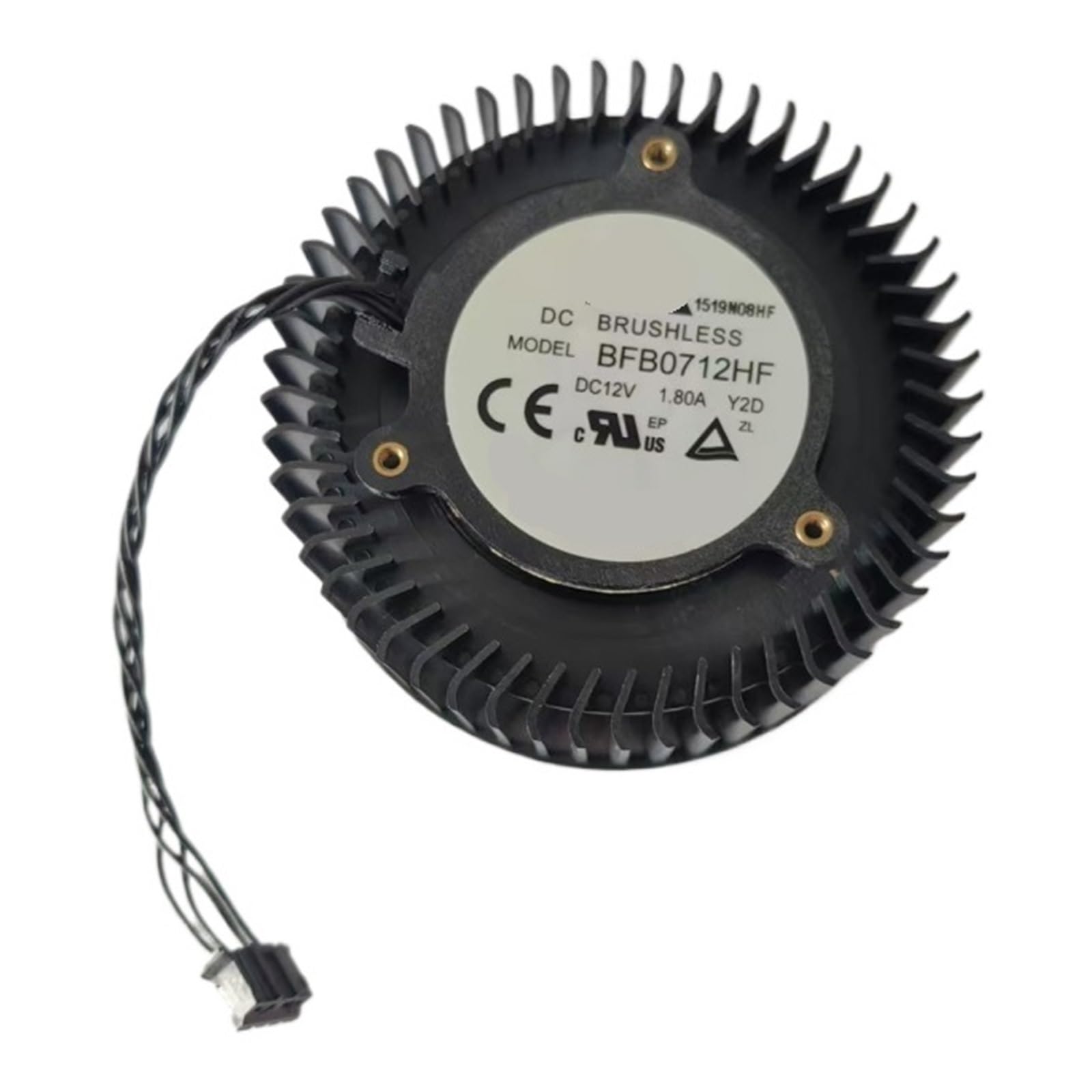 LZIKKGKI BFB0712HF fan 12VDC 1.80A cooling fan