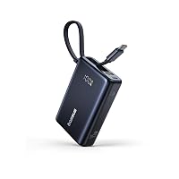 Baseus Picogo Power Bank 10000mAh 45W con Cavo USB-C Integrato