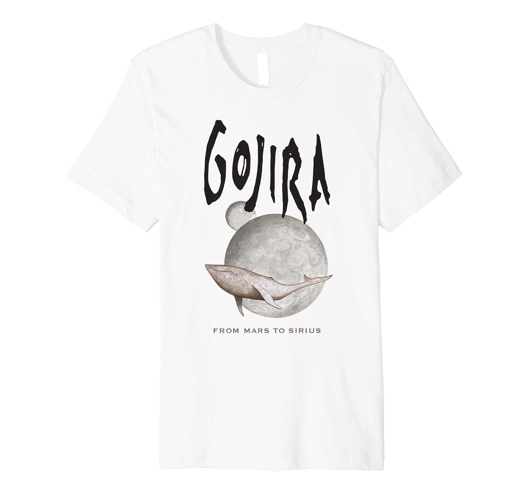 Gojira Whale From Mars Premium T-Shirt