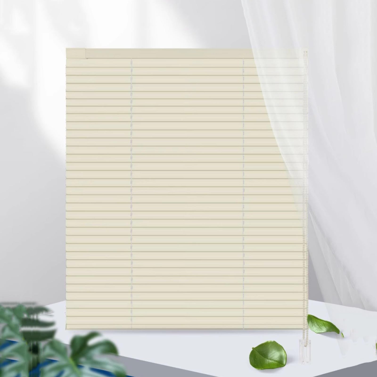 Aluminium Venetian Blinds 50cm 60cm 70cm 80cm 90cm 100cm 110cm 120cm Wide Horizontal Blinds,Venetian Shades for Windows,Blackout/Heat Insulation Shutters,Privacy Curtains,W×H-50×70cm(20*28in)