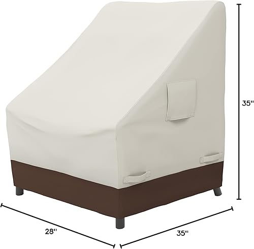 Miniatura 10 de Yaxa Basics Funda para muebles de patio, silla apilable para exteriores