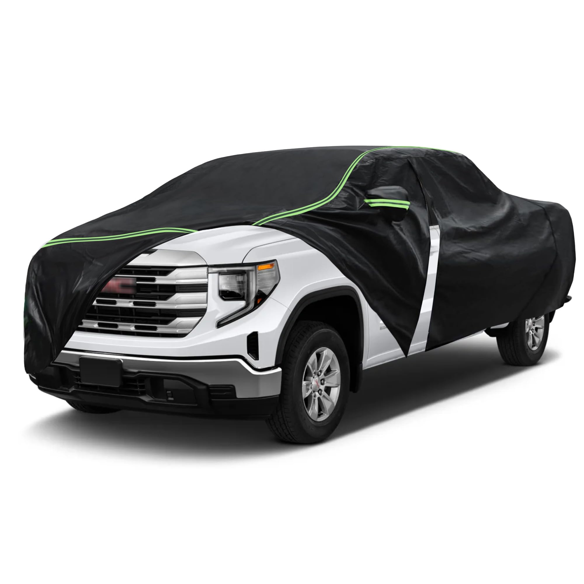 YIONCIO Car Cover for GMC Sierra Pickup Truck 1999-2023 Durable 210D Oxford Fabric Waterproof UV-Resistant All-Weather Protection with