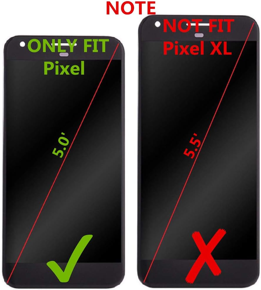 Flash Deals - 50% OFF XR MARKET Compatible Google Pixel 1st Screen Replacement, LCD Display Touch Digitizer Glass Screen Assembly Part+Tools+Screen Protector(Black NO Frame)