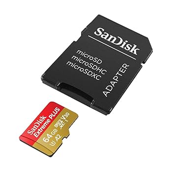 Amazon.com: SanDisk Extreme Plus 64 GB microSDXC - Class 10