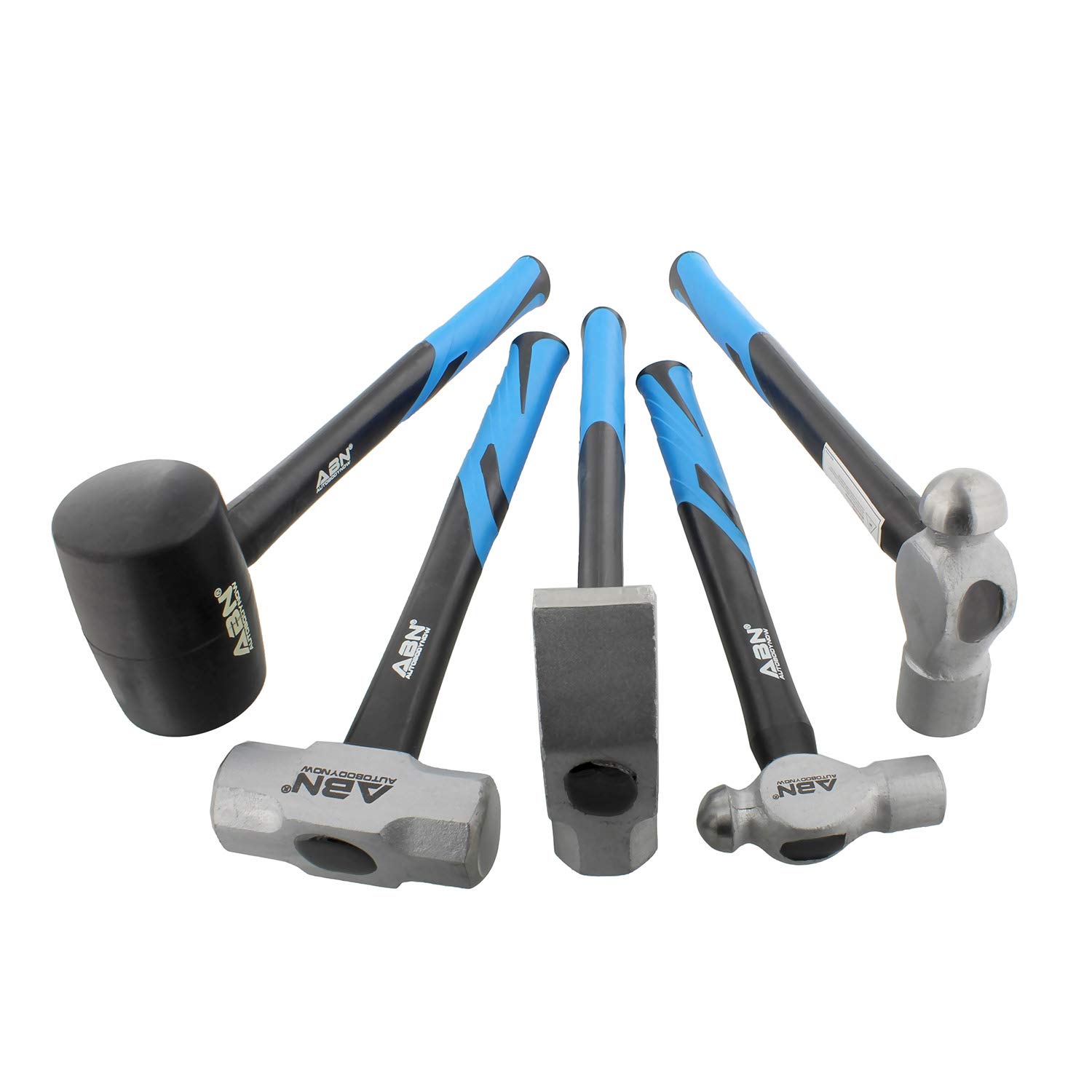 ABN 5 Piece Hammer Set Hammer Tool Set, Metal Working Tools