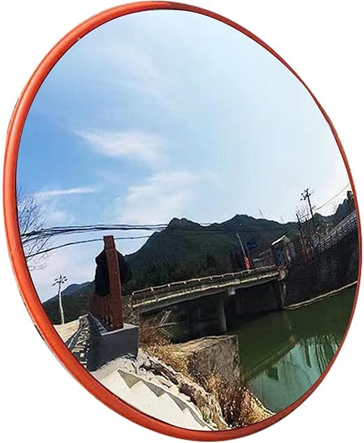 Circular Wall Mirror, 130 Degrees Acrylic Convex Mirror