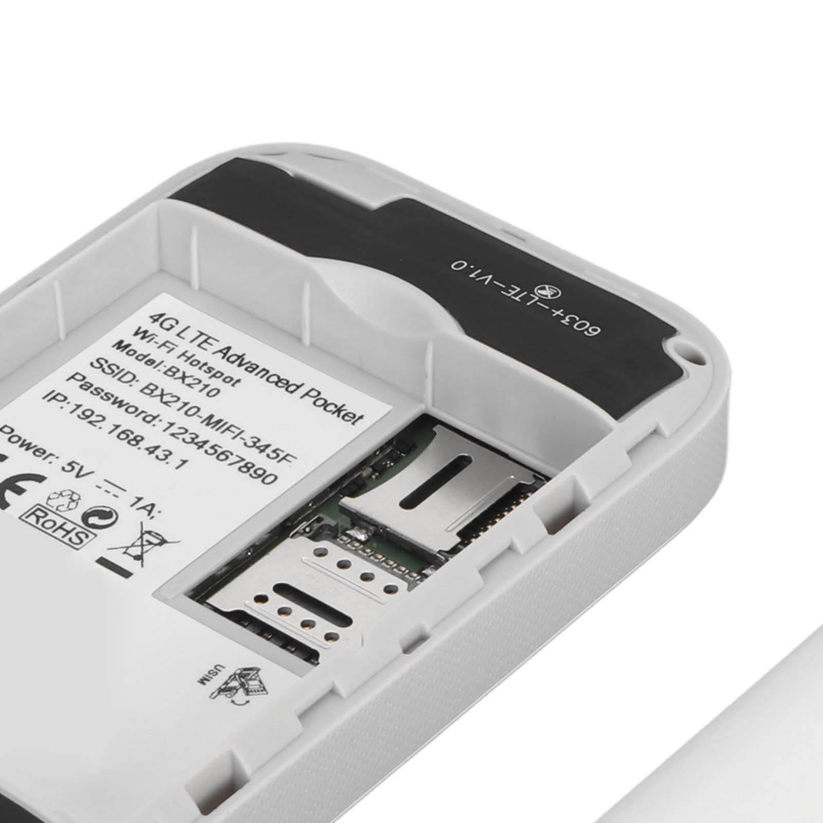 Wysokowydajny Router WiFi 5G 4G z Wyświetlaczem, kartą SIM i Rozszerzeniem Karty Pamięci, Przenośny Punkt Dostępu do Podróży i Biznesu