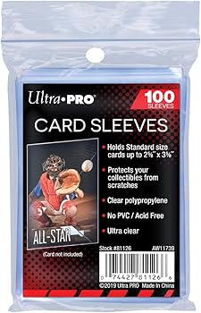 Amazon.co.jp: 500 Ultra Pro Soft Card Sleeves/Penny Sleeves